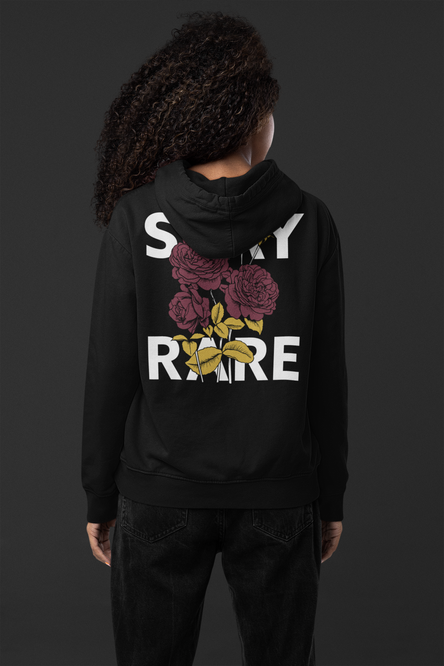 Stay Rare Hoodie (Garnett & Gold)