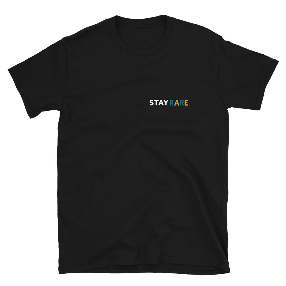 Stay Rare Teal & Gold Tee