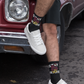 Garnet & Gold Stay Rare Socks