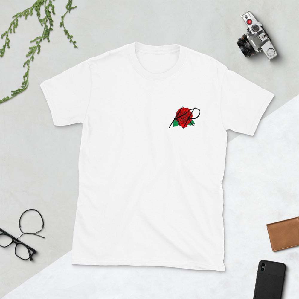 Like a Concrete Rose (wht letters)